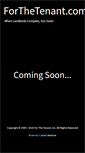 Mobile Screenshot of forthetenant.com